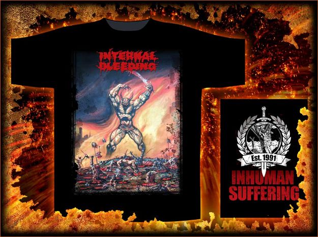 Obrázok Internal Bleeding - Inhuman Suffering (tričko)