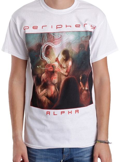 Obrázok Periphery - Alpha White (tričko)