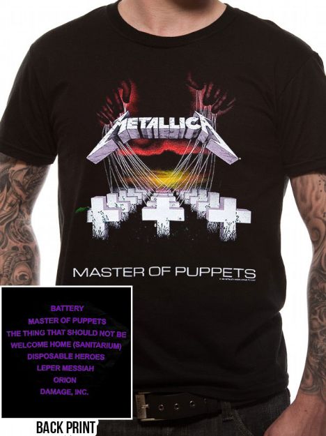 Obrázok Metallica - Master of Puppets (tričko)
