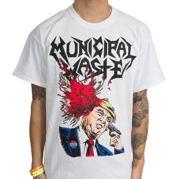 Obrázok Municipal Waste - Trump White (tričko)