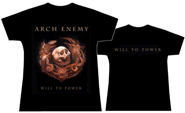 Obrázok Arch Enemy - Will To Power (dámske tričko)
