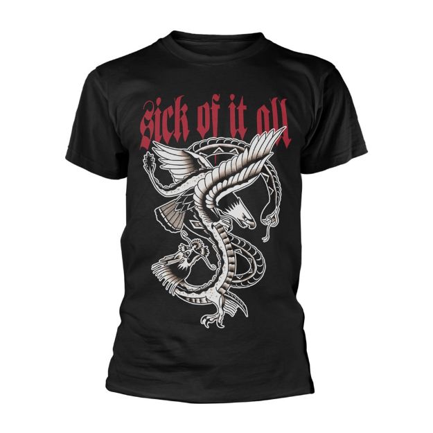 Obrázok Sick Of It All - Eagle (Black) (tričko)