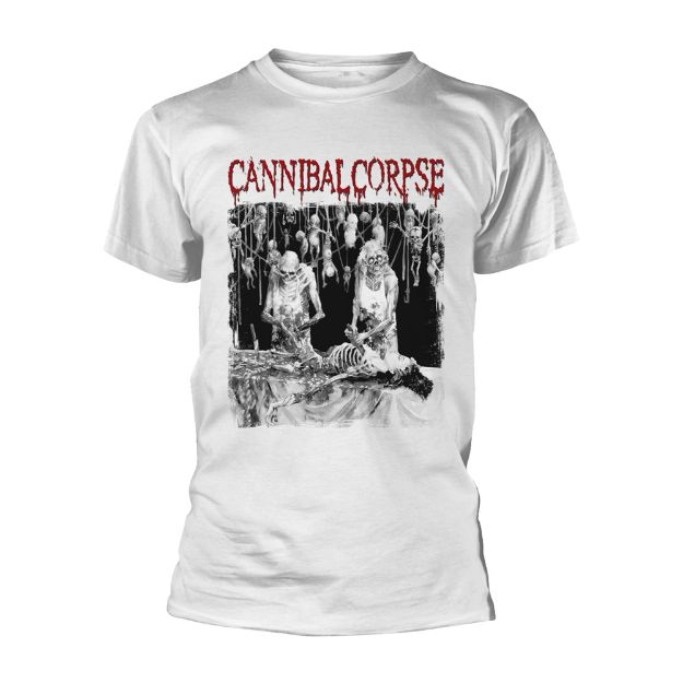 Obrázok Cannibal Corpse - Butchered at Birth - White (tričko)