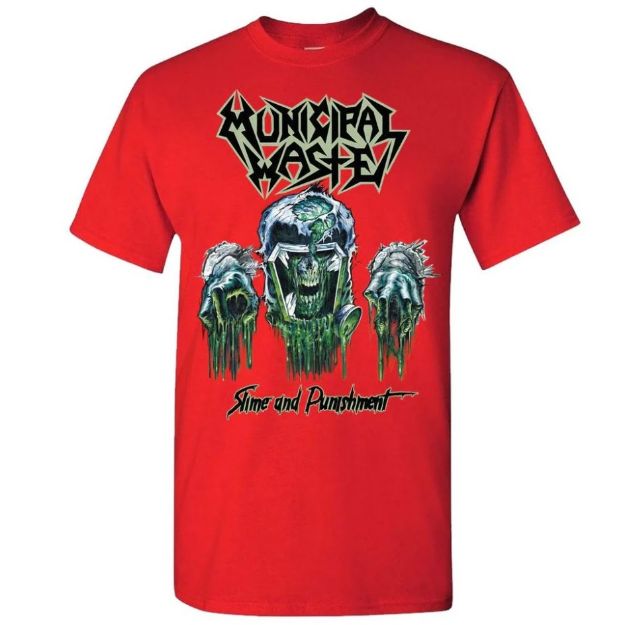 Obrázok Municipal Waste - Slime and Punishment Red (tričko)