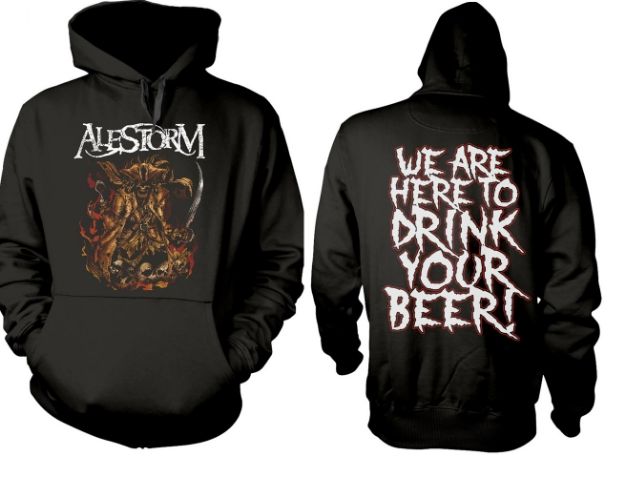 Obrázok Alestorm - We Are Here to Drink Your Beer (mikina)