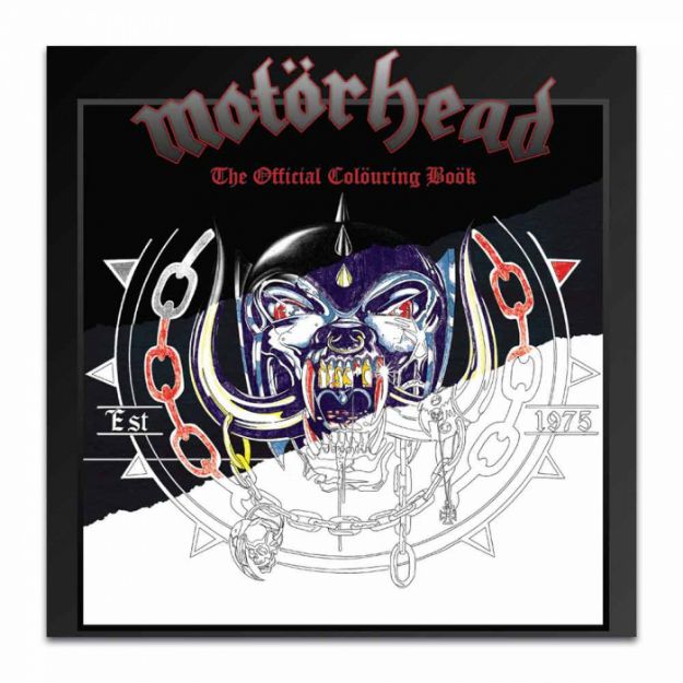 Obrázok Motörhead - The Official Motörhead Colouring Book - omalovánka
