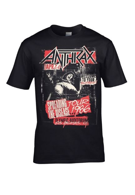 Obrázok Anthrax - Spreading the Disease Tour 1986 (tričko)